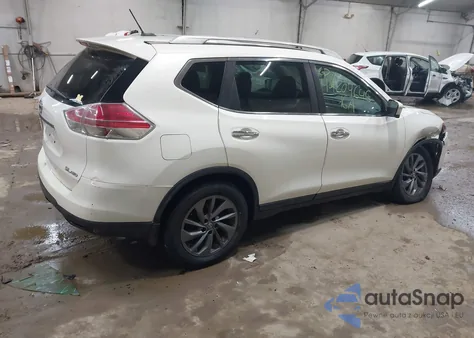 2016 Nissan Rogue Sl z USA, uszkodzony, nr VIN 5N1AT2MV3GC837942